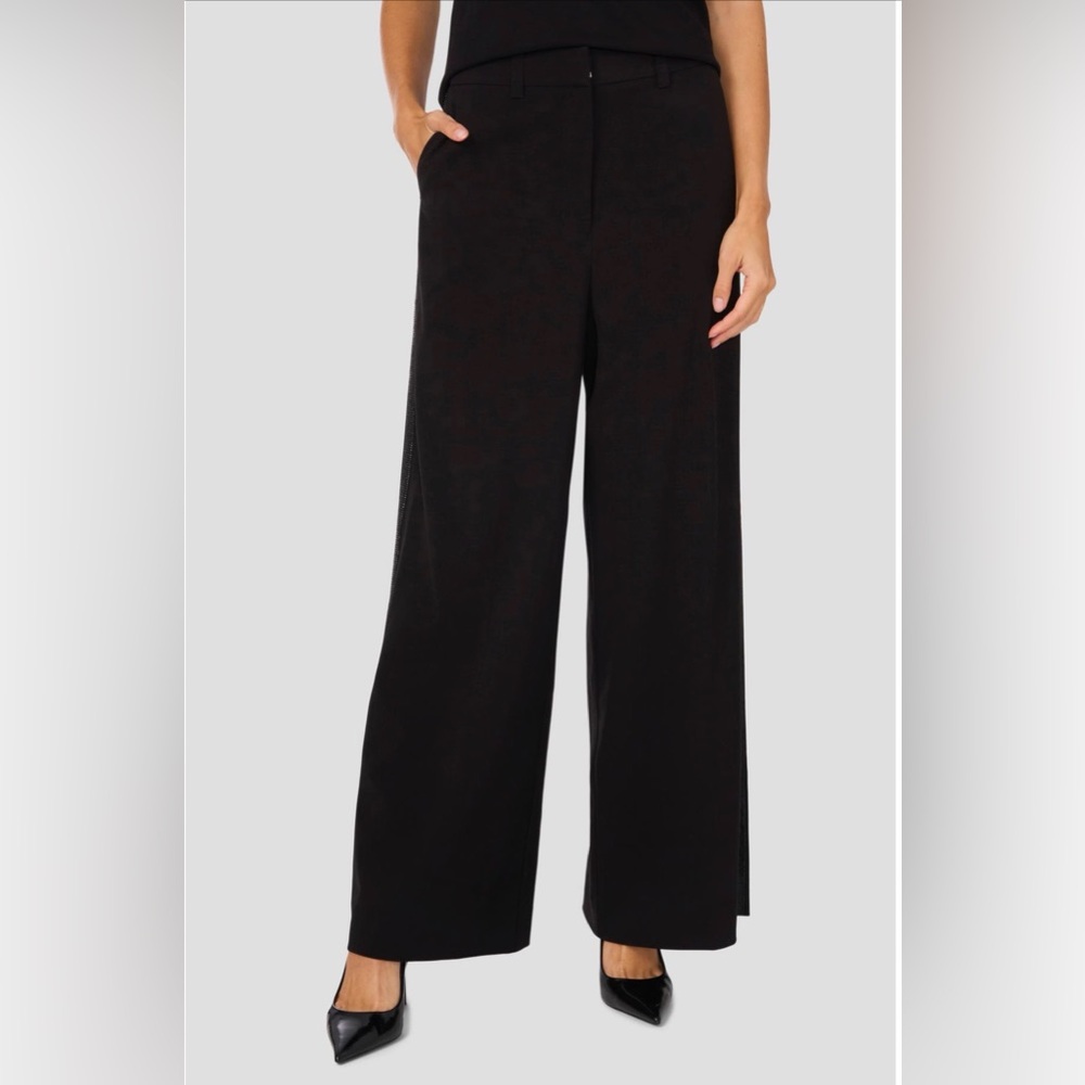 NWT…Halogen Black Wide Leg Pants
